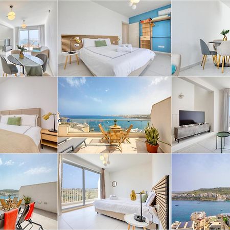 Blu Mar Sea View Apartments Сейнт Полс Бей Екстериор снимка
